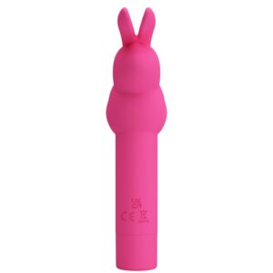 Fun Toys-Gerardo Fuchsia Rabbit-Vibrator aus Silikon-10 Stufen