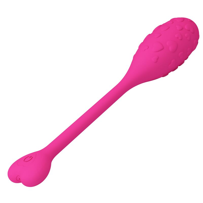 App Series-Egg Fisher Rosa Kontrolle durch App-Silikon, 12 · Vibratoren (Bild 2)