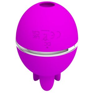 High Tech-Gemini Ball Vibrator Rund Lila Silikon-3 Geschwindigkeiten · Vibratoren (Bild 3)