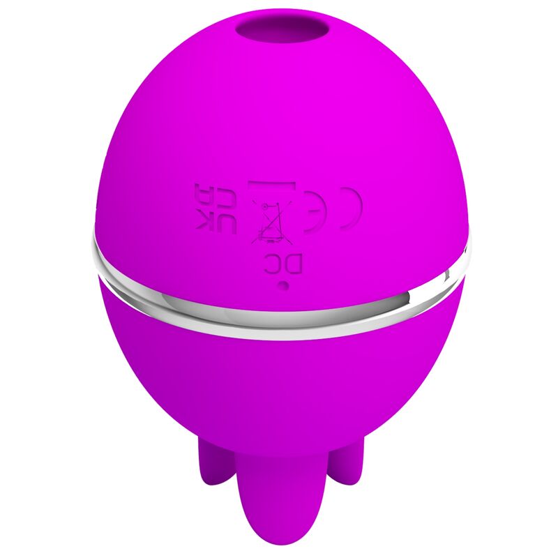 High Tech-Gemini Ball Vibrator Rund Lila Silikon-3 Geschwindigkeiten · Vibratoren (Bild 3)