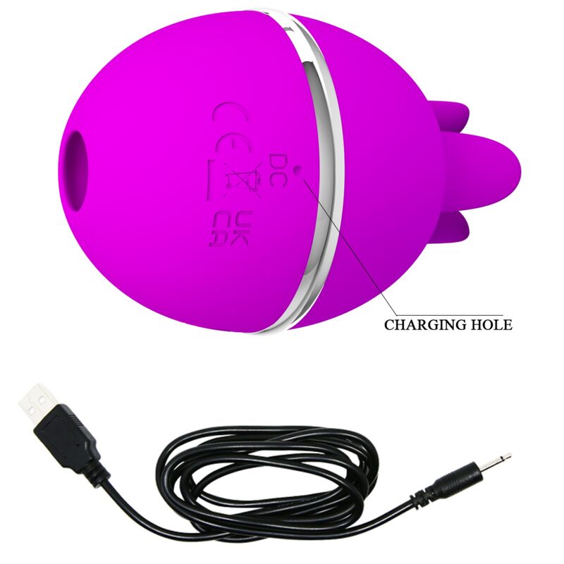 High Tech-Gemini Ball Vibrator Rund Lila Silikon-3 Geschwindigkeiten · Vibratoren (Bild 4)