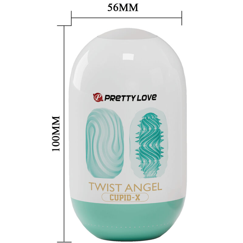 Bodies & Masturbators-Twist Angel Cupid Masturbator Typ Ei-TPR · Sextoys (Bild 4)