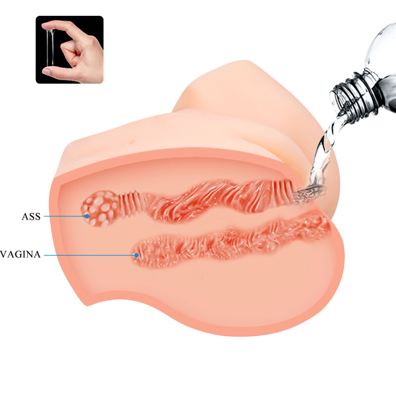 Crazy Bull-Vagina und Anus Realistisch Samantha Vibrator-Telefonsteuerung · Sextoys (Bild 9)