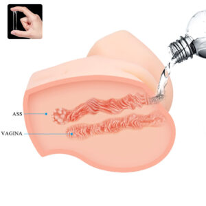 Crazy Bull-Vagina und Ano Realistic Vibration Double Fernbedienung · Sextoys (Bild 8)