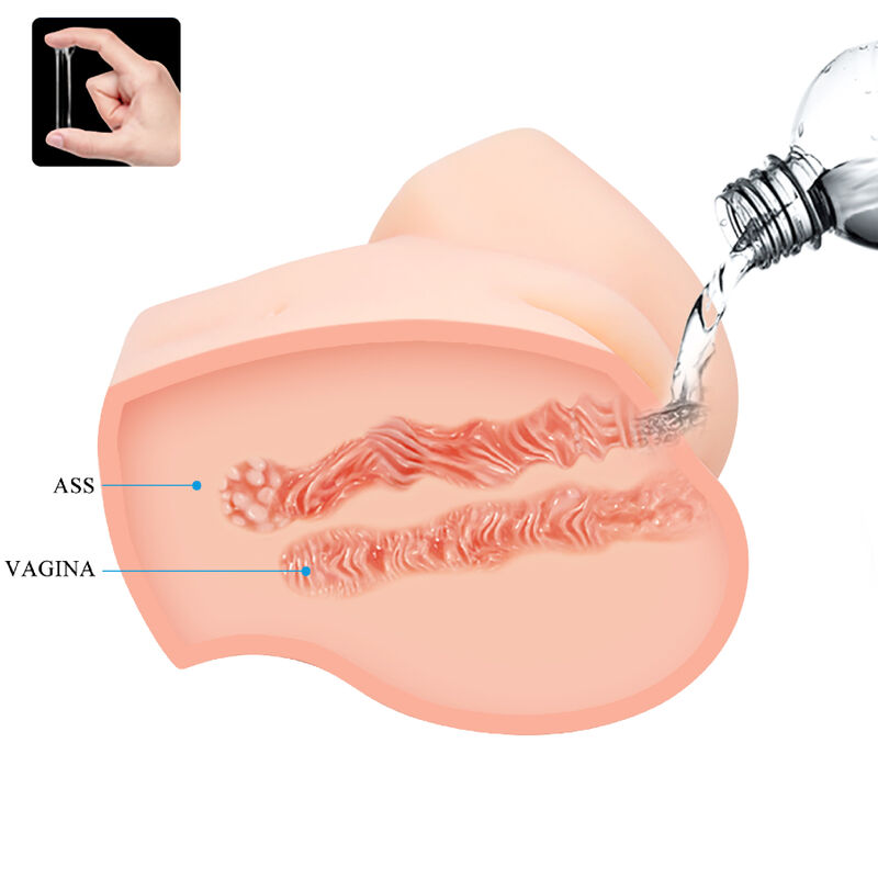 Crazy Bull-Vagina und Ano Realistic Vibration Double Fernbedienung · Sextoys (Bild 8)