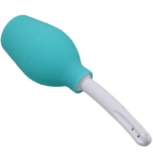 Mr Play-Anal-Duschbirne aus Gummi, Blau