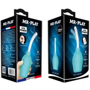 Mr Play-Perle anal Gummi-Dusche, Blau · Sextoys (Bild 8)