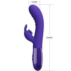 High Tech-Cerberus Youth Violet Vibrator Kaninchen-Silikon, 12 · Vibratoren (Bild 5)