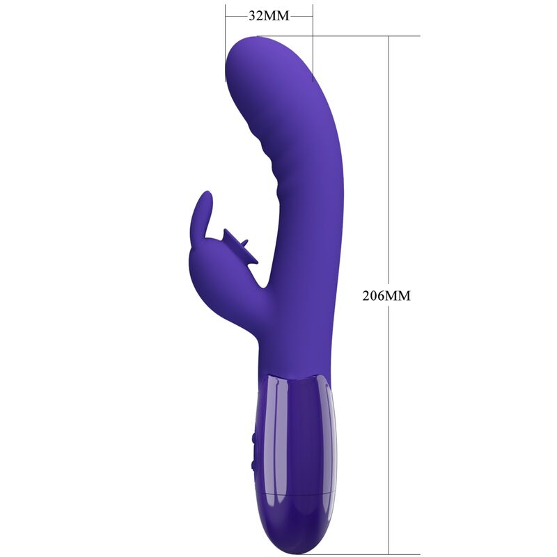 High Tech-Cerberus Youth Violet Vibrator Kaninchen-Silikon, 12 · Vibratoren (Bild 5)