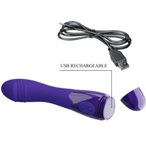 High Tech-Elemental Youth Violet Vibrator Dildo-Silikon, 12 Geschwindigkeiten · Vibratoren (Bild 6)