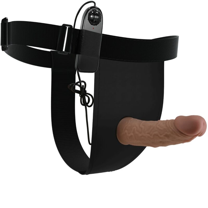 Harness Collection-Slip Harness mit Dildo Vibrator Inklusive-Silikon · Strap-on & Harness
