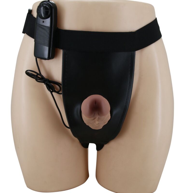 Harness Collection-Slip Harness mit Dildo Vibrator Inklusive-Silikon · Strap-on & Harness (Bild 9)