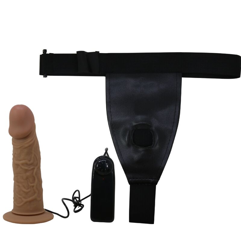 Harness Collection-Slip Harness mit Dildo Vibrator Inklusive-Silikon · Strap-on & Harness (Bild 10)