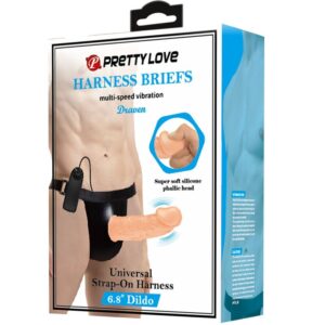 Harness Collection-Slip Harness mit Dildo Vibrator Inklusive-Silikon · Strap-on & Harness (Bild 6)