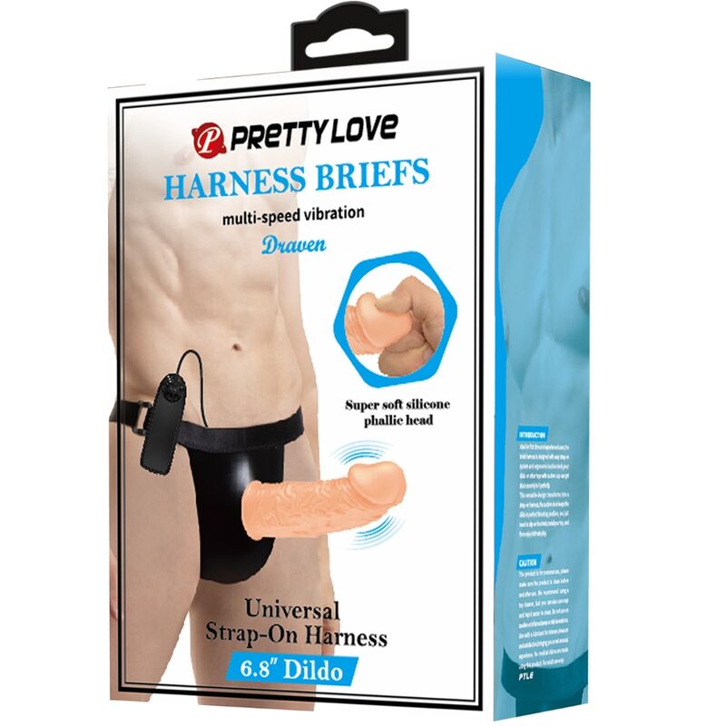 Harness Collection-Slip Harness mit Dildo Vibrator Inklusive-Silikon · Strap-on & Harness (Bild 6)
