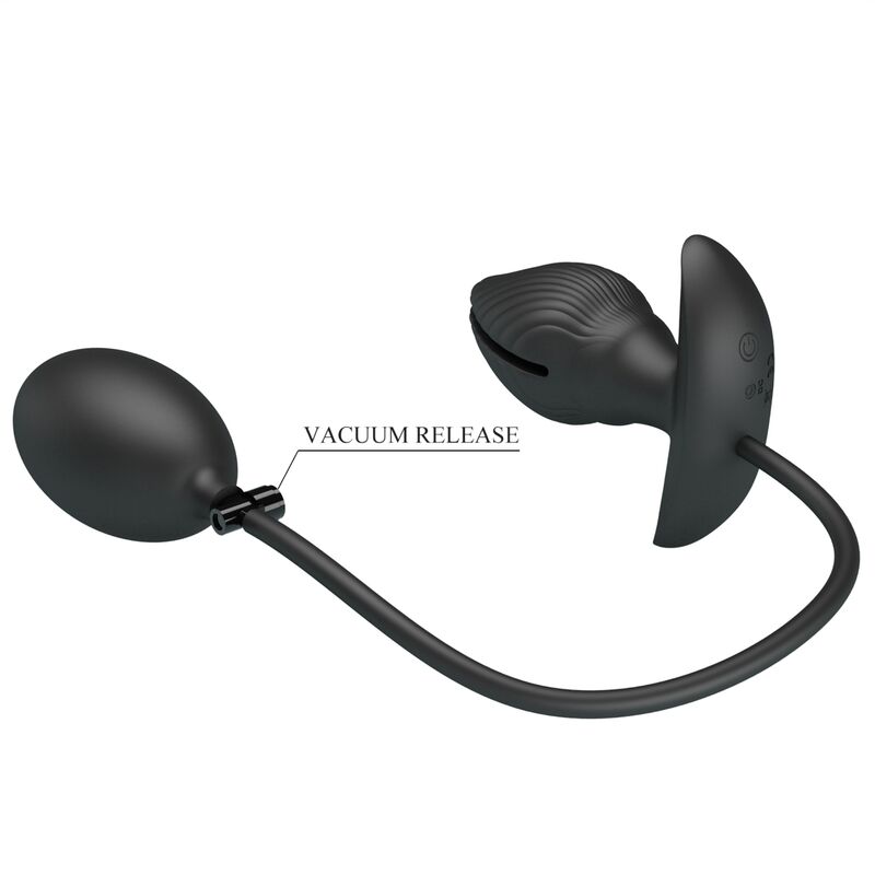 Anal Toys-Analplug Geschmeidig und Wiederaufladbar-Silizium, 10 Geschwindigkeiten · Sextoys (Bild 8)