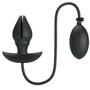 Anal Toys-Analplug Geschmeidig und Wiederaufladbar-Silizium, 10 Geschwindigkeiten · Sextoys