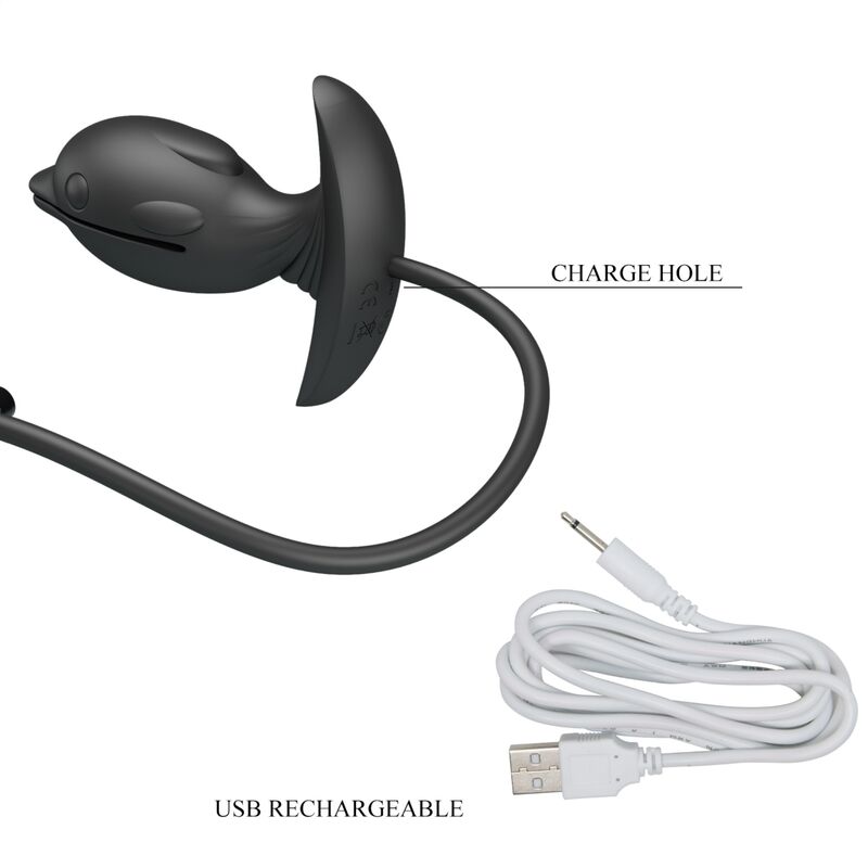 Anal Toys-Analplug Aufblasbare Delfine und Wiederaufladbar-Silizium, 10 · Sextoys (Bild 9)