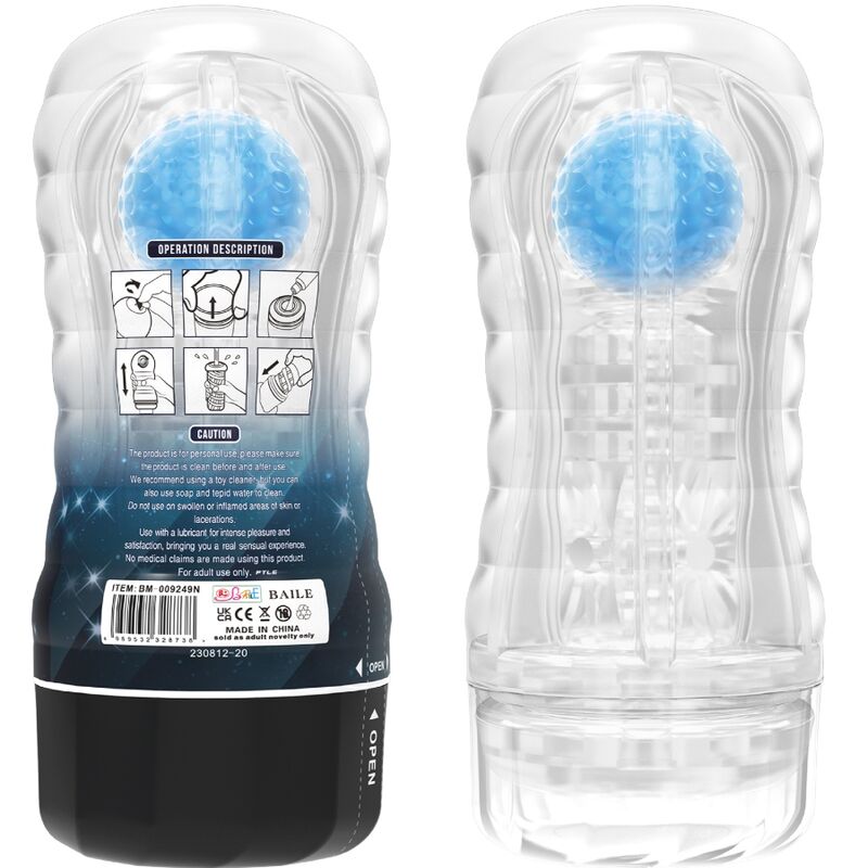 Bodies & Masturbators-Blauer Planet Penishülle Masturbator wassergeschützt · Sextoys (Bild 2)