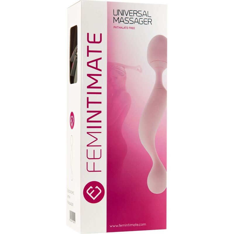 Femintimate-Universaler Silikon-Massager, Vibrator Rosa-10 Geschwindigkeiten · Vibratoren (Bild 5)