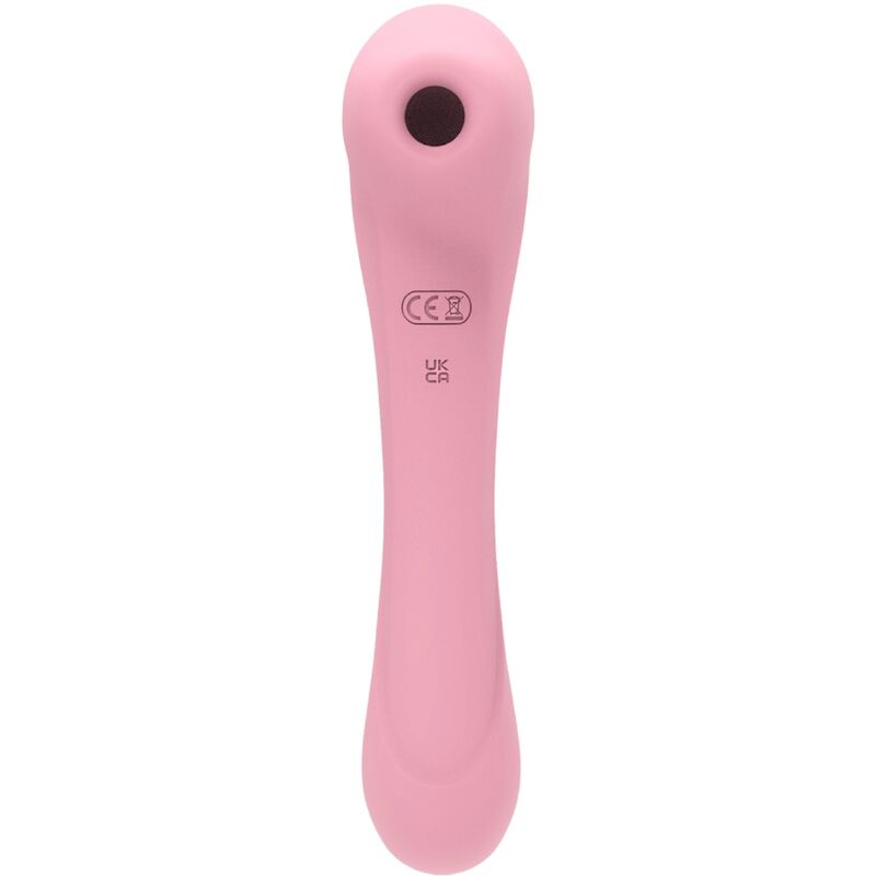 Femintimate-Daisy Massager mit Aspiration und Vibrator Rosa-Silikon · Vibratoren (Bild 4)
