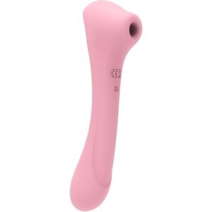 Femintimate-Daisy Massager mit Aspiration und Vibrator Rosa-Silikon · Vibratoren