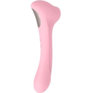 Femintimate-Daisy Massager mit Aspiration und Vibrator Rosa-Silikon · Vibratoren (Bild 2)