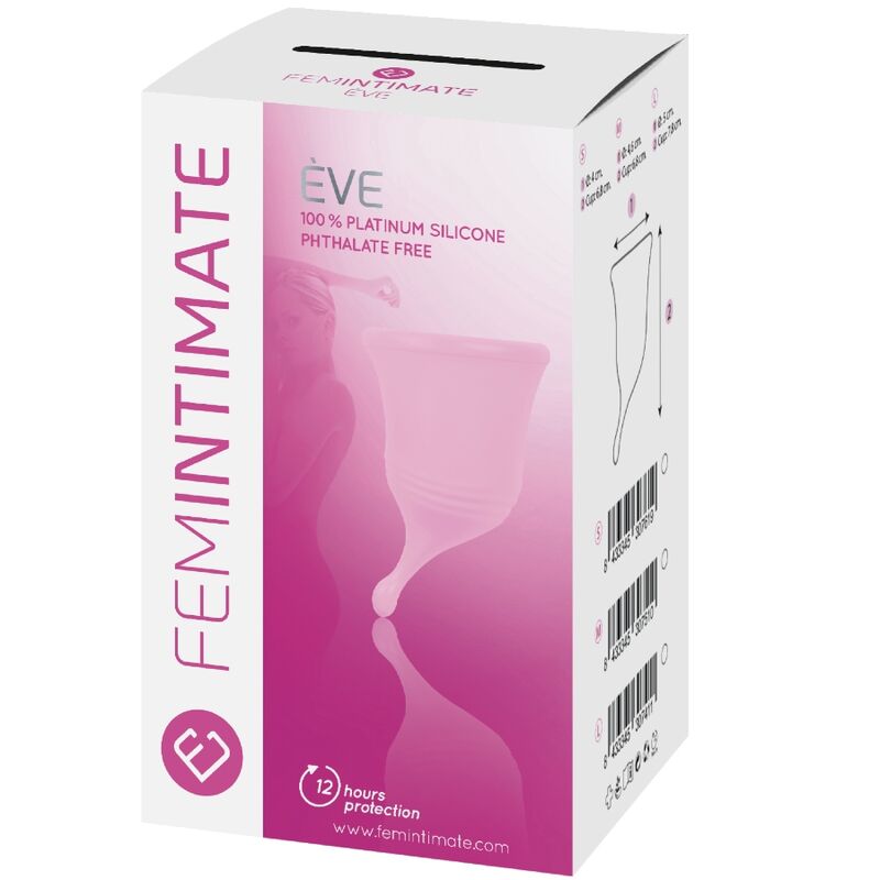 Femintimate-Eve New Mestrual Cup aus Silikon · Oralsex & Körperspiele (Bild 2)