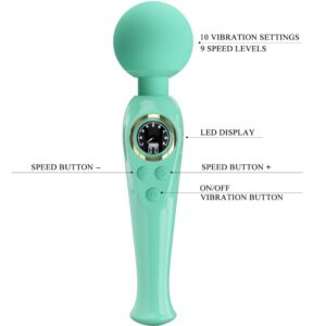 High Tech-Skyler Green Vibrator Art Stick-Silizium, 10 Geschwindigkeiten · Vibratoren (Bild 7)