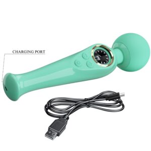 High Tech-Skyler Green Vibrator Art Stick-Silizium, 10 Geschwindigkeiten · Vibratoren (Bild 5)