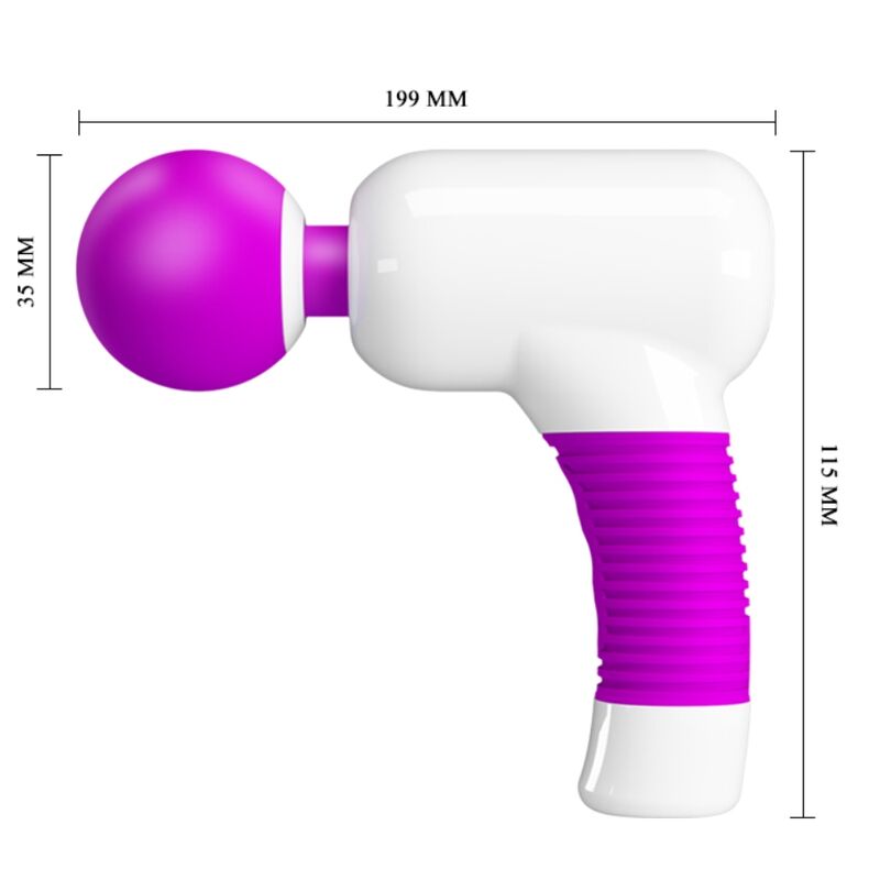High Tech-Pretty Love Magic Gun Massagegerät Wiederaufladbar 7 Modi · Vibratoren (Bild 3)