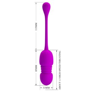 Fun Toys-Callie Lila Ei Vibrator Wiederaufladbar-Silizium, 12 Geschwindigkeiten · Vibratoren (Bild 6)