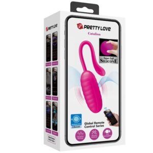 App Series-Catalina Pink Ei Vibrator Wiederaufladbar, Rosa-Silikon · Vibratoren (Bild 10)
