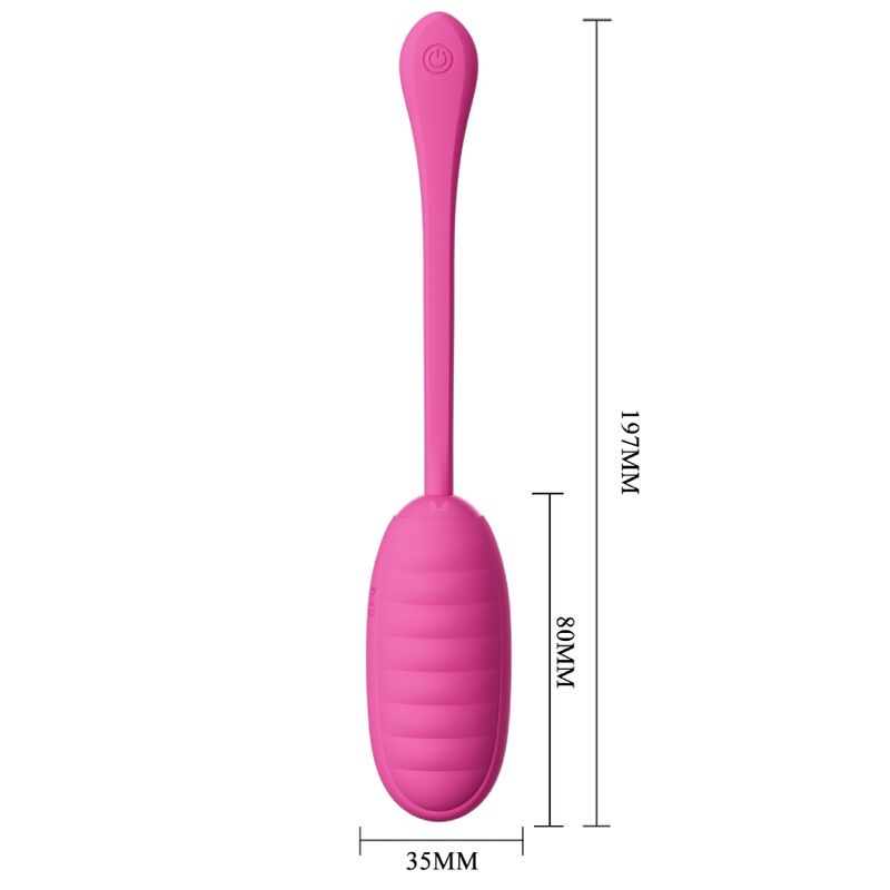 App Series-Catalina Pink Ei Vibrator Wiederaufladbar, Rosa-Silikon · Vibratoren (Bild 2)
