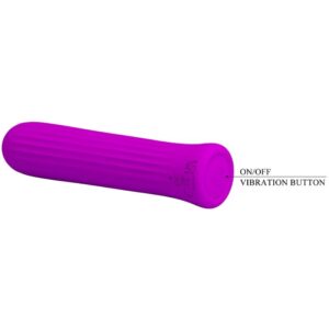 Fun Toys-Weiß Rosa Vibrator Stimulator-Silikon, 12 Geschwindigkeiten · Vibratoren (Bild 5)