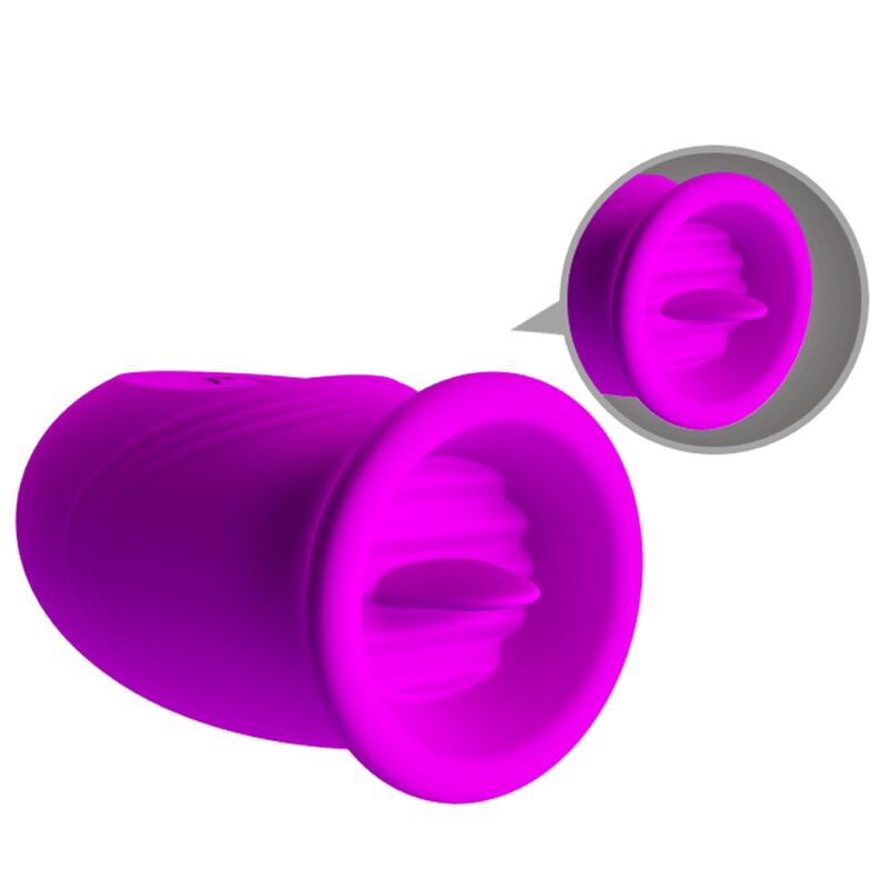 Fun Toys-Daisy Dual Egg Vibrator Wiederaufladbar, Lila-Silikon · Vibratoren (Bild 5)