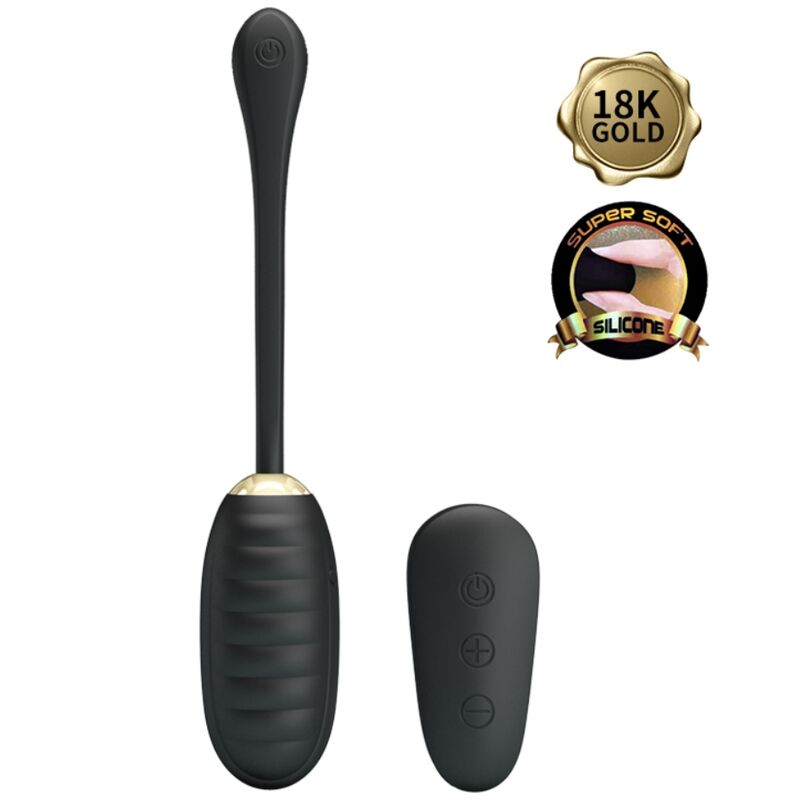 Fun Toys-Doreen Luxury Ei Vibrator Wiederaufladbar Schwarz · Vibratoren (Bild 3)