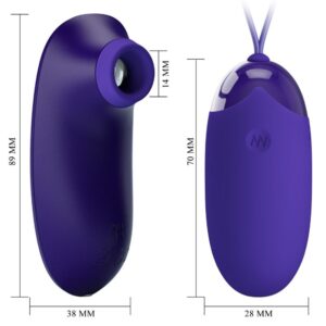Remote Control-Stimulator Tragbares Ei Wiederaufladbar, 12 Geschwindigkeiten und · Vibratoren (Bild 4)