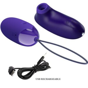 Remote Control-Stimulator Tragbares Ei Wiederaufladbar, 12 Geschwindigkeiten und · Vibratoren (Bild 6)