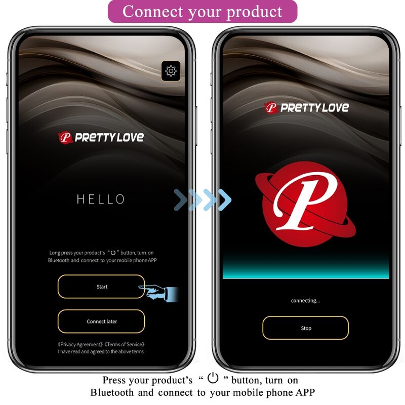 Pretty Love-Doreen Ei Vibrator in Silikon mit Anwendung · Vibratoren (Bild 9)