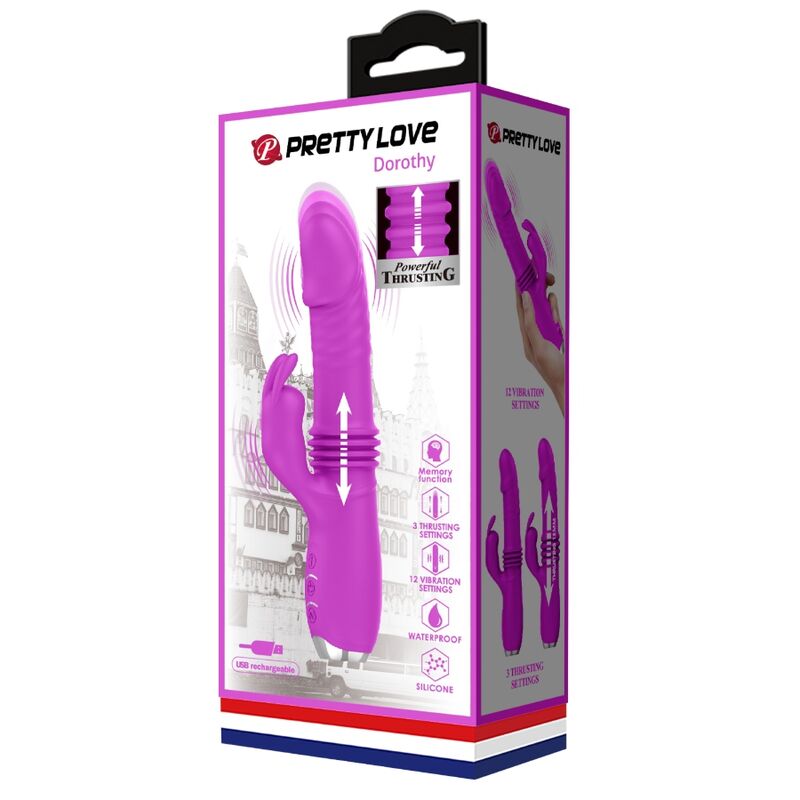 High Tech-Dorothy Purple Vibrator Wiederaufladbar-Silikon · Vibratoren (Bild 2)