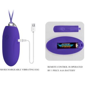 Remote Control-Jenny Youth Vibrierendes Ei mit Fernbedienung · Vibratoren (Bild 6)