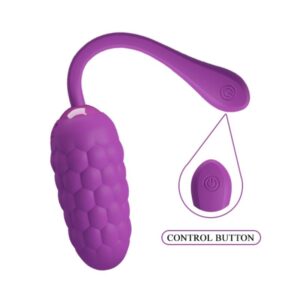 Fun Toys-Vibrierendes Ei Wiederaufladbar Marine-Silizium-Textur · Vibratoren (Bild 3)