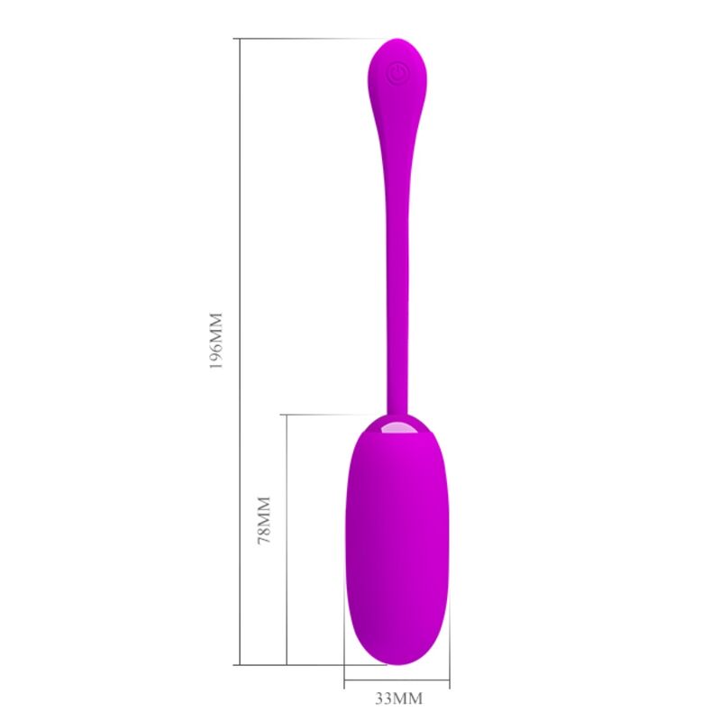 Fun Toys-Julius Ei Vibrator Wiederaufladbar Wasserresistent Lila · Vibratoren (Bild 2)