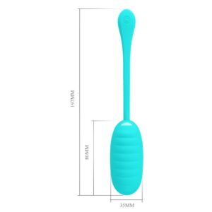 Fun Toys-Kirk Ei Vibrator Wiederaufladbar Grün Offen-Silikon, 12 · Vibratoren (Bild 8)