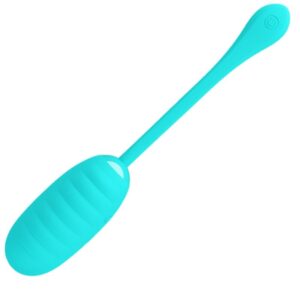 Fun Toys-Kirk Wiederaufladbares Vibro-Ei Hellgrün-Silikon, 12