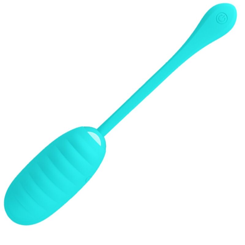 Fun Toys-Kirk Wiederaufladbares Vibro-Ei Hellgrün-Silikon, 12