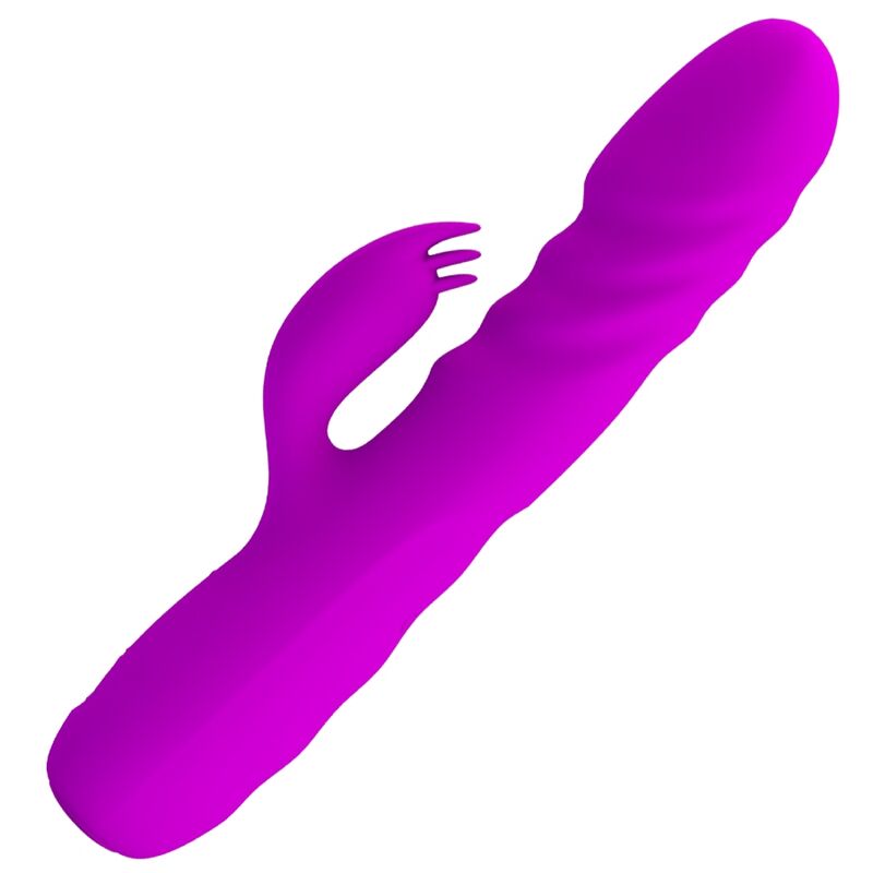 High Tech-Melanie Purple Rabbit Vibrator Wiederaufladbar-Silikon · Vibratoren (Bild 2)