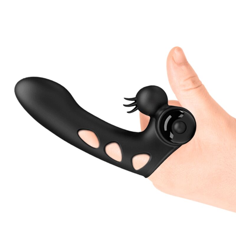 Pretty Love-Orlando Penishülle Vibrator Silikonfinger, 10 Modi · Sextoys (Bild 7)