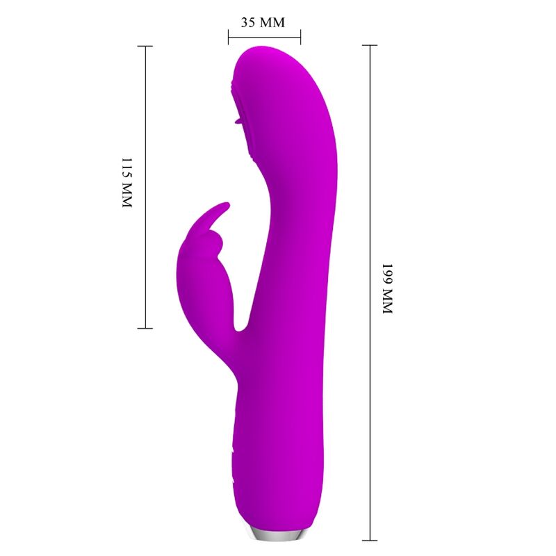 High Tech-Rachel Vibrator Wiederaufladbar mit Absaugbecher · Vibratoren (Bild 3)
